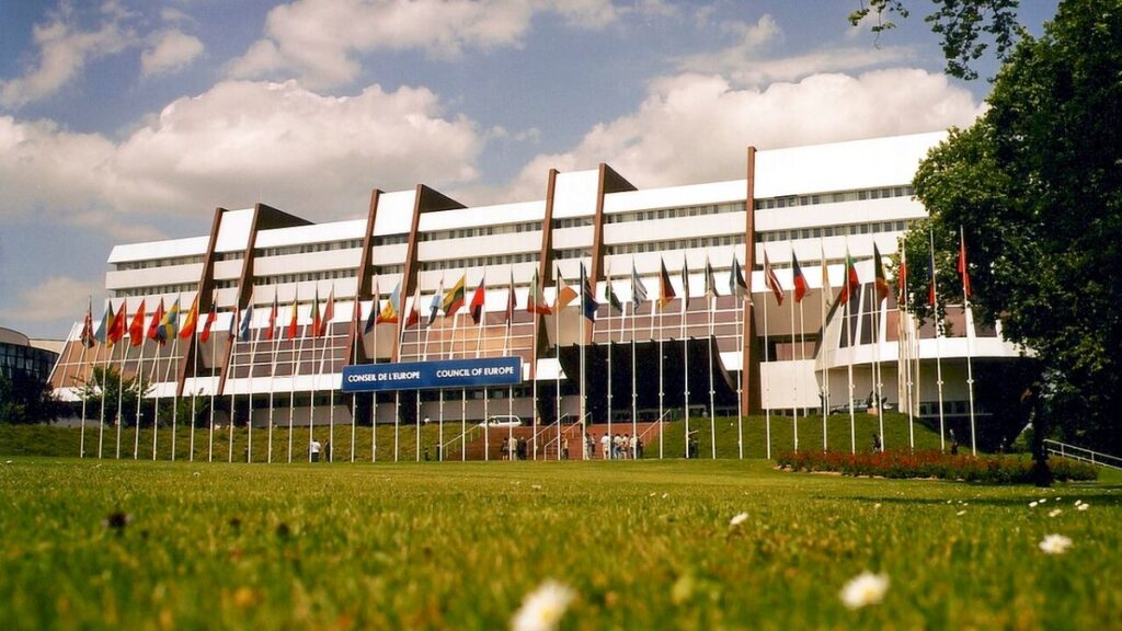 Le Palais de l'Europe, siège du Conseil de l'Europe à Strasbourg